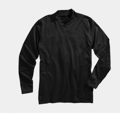 Under Armour EVO ColdGear® Fitted Mock Black T-shirt price